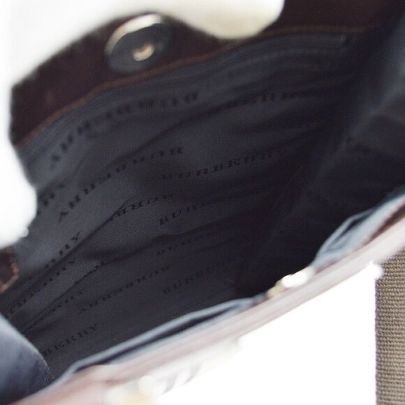 Burberry Beige Burberry Check Shoulder Bag - Picture 3 of 9